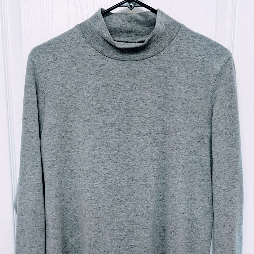 Ladies mock neck shirt